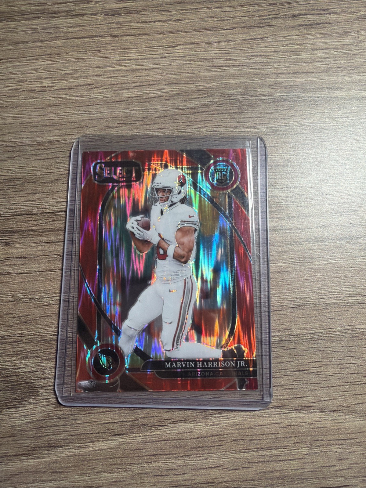 2024 Panini Select - Club Level Marvin Harrison Jr. #219 Red Shock Prizm /249
