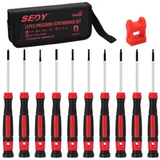 11-Piece Precision Screwdriver Set - Magnetic Mini Screwdrivers for 