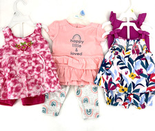Carter's  Others Infant Girls Summer Clothing Outfit Set Lot Size 3-6 Months