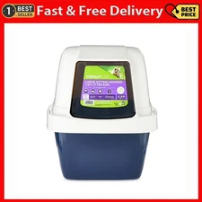 Vibrant Life Large Sifting Hooded Enclosed Cat Litter Box, neww