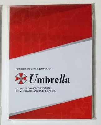 Notizblock Umbrella Corporation Capcom Store Resident Evil