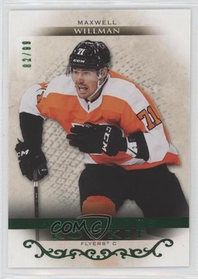 2021-22 Artifacts Extended Rookies Emerald 82/99 Maxwell Willman Rookie RC 18jy