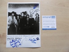 Pretty Things autographs signed 18x24 cm photo ACOA