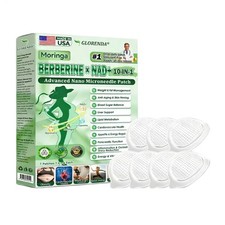 GLORENDA Moringa Berberine 10-in-1 Advanced Nano Microneedle Patch 7pcs/box 