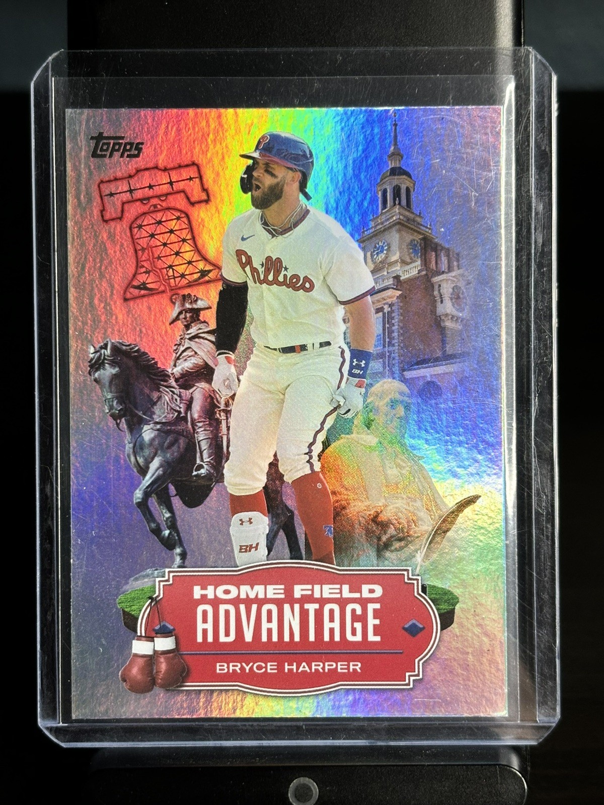 2023 Topps Series 1 - Home Field Advantage #HA-7 Bryce Harper  