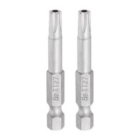 "2 StüCk 1/4\" Sechskantschaft TT27 Magnetkopf 2\" LäNge Torx Bits"