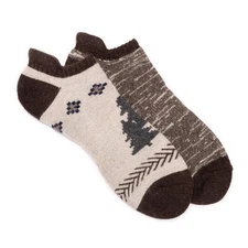 MUK LUKS Men's 2-Pair No-Show Wool Socks