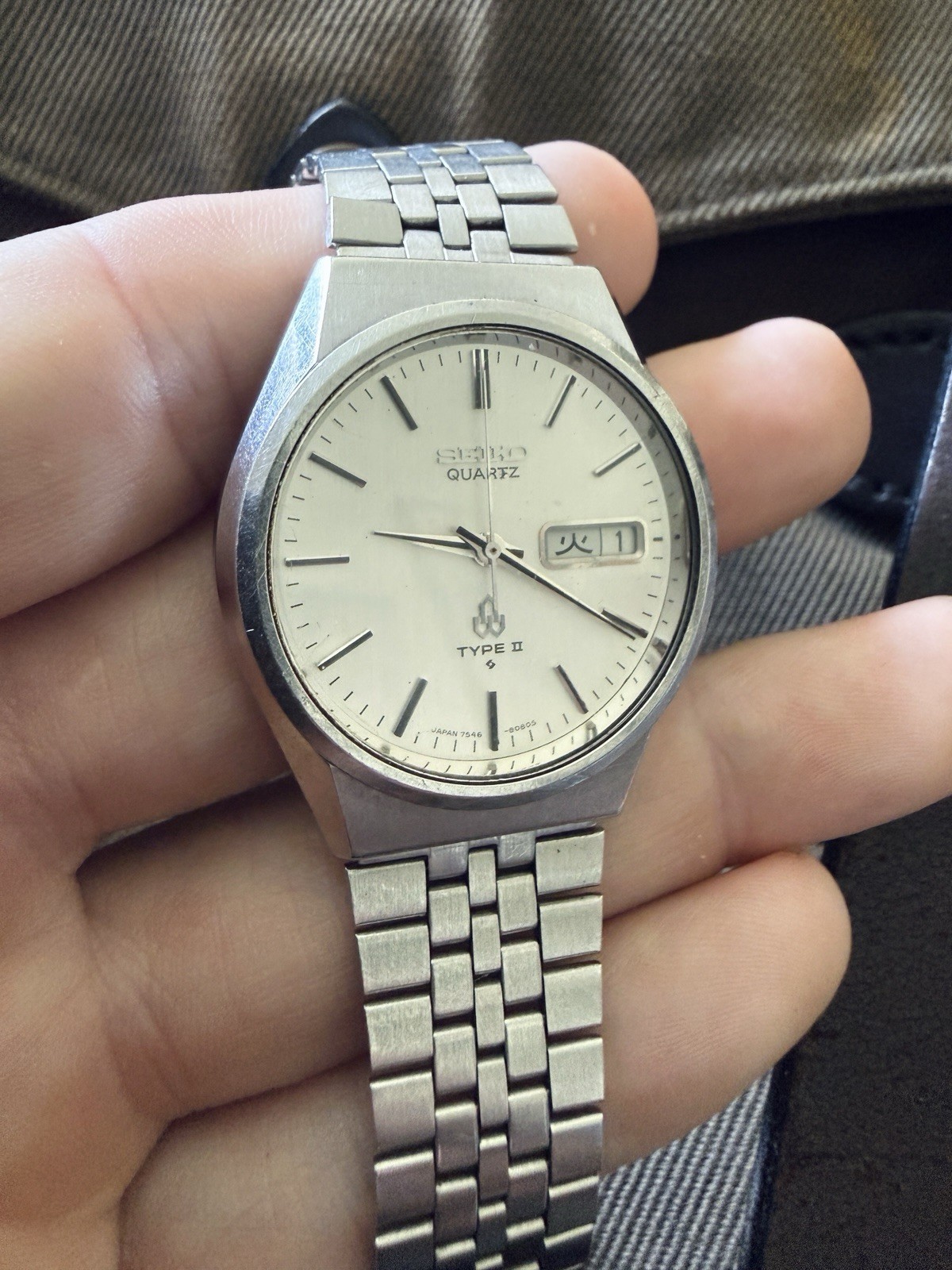 1978 Seiko Men's Vintage Type II Quartz - Exc-5 with … - Gem