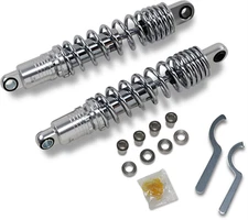 DRAG SPECIALTIES SHOCKS Premium Ride-Height Adjustable Shocks - Chrome - Heavy