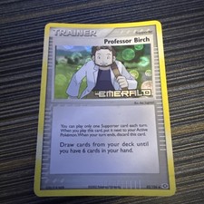 Professor Birch #82/106  Holo Uncommon EX Emerald Pokemon Card LP  on eBay