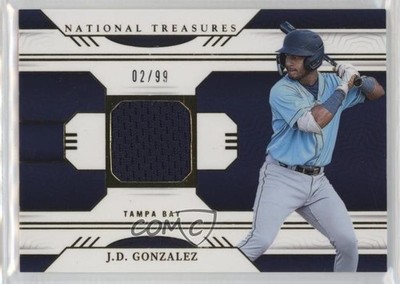 2024 Panini National Treasures Game Gear Swatches /99 JD Gonzalez #GGS-JG 1bi0