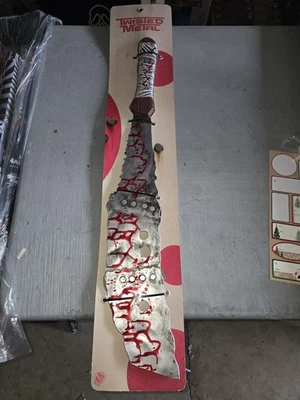 Twisted Metal Sweet Tooths Machete 30" Prop Replica HUGE! Trick or Treat Studios