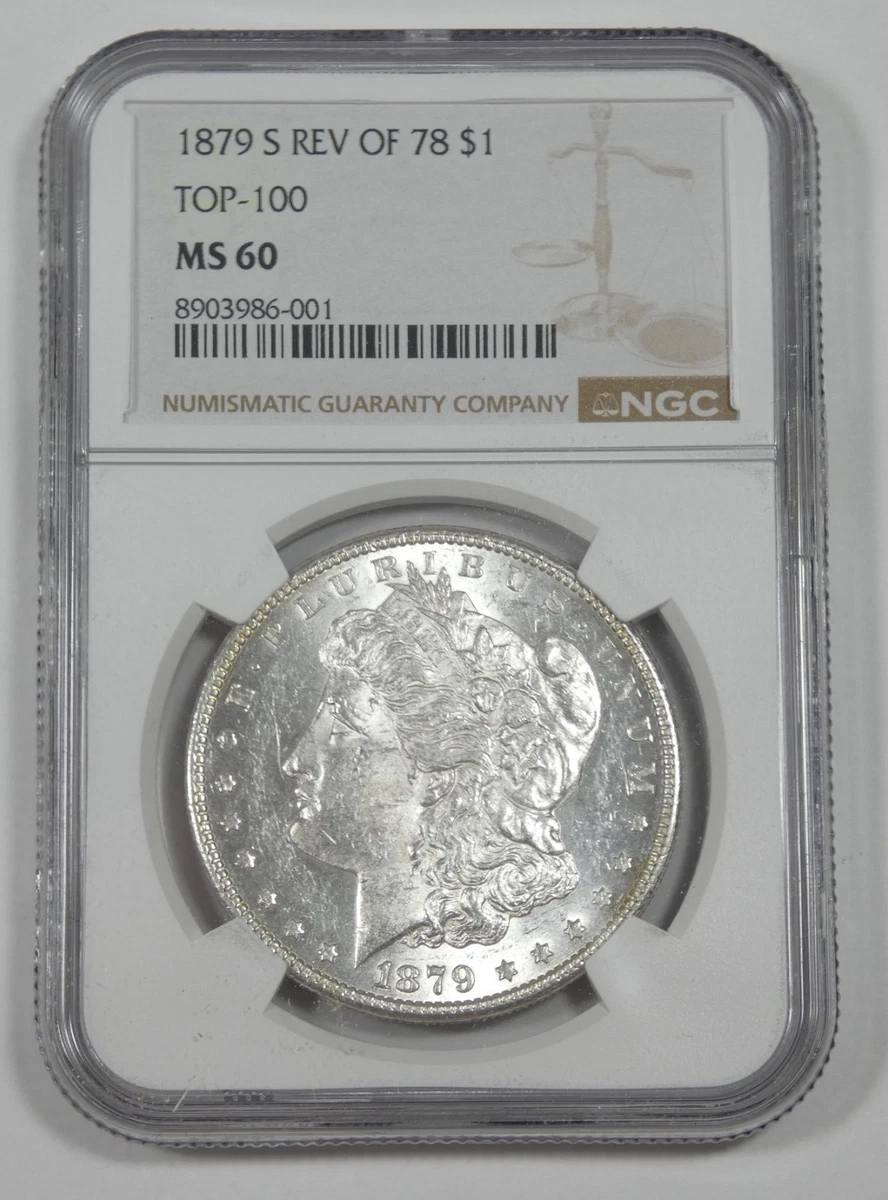 MS 60 Graded 1879 Year Morgan US Dollars (1878-1921) for sale | eBay