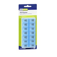 Pill Planner Weekly Am Pm With Rounded Base Medium 1 Each By Ezy Dose