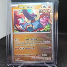 Great Tusk ( Ball Pattern) 055/131 Sv: Prismatic Evolutions Holo
