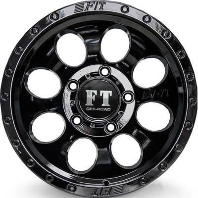 4 Wheels 15'' FT5096 15x10 5x114.3 Gloss Black -44ET 73.1CB (FT50961510511444GB)