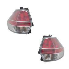 Tail Lights Rear Back Lamps Pair Set for 14-14 Nissan Rogue Left & Right