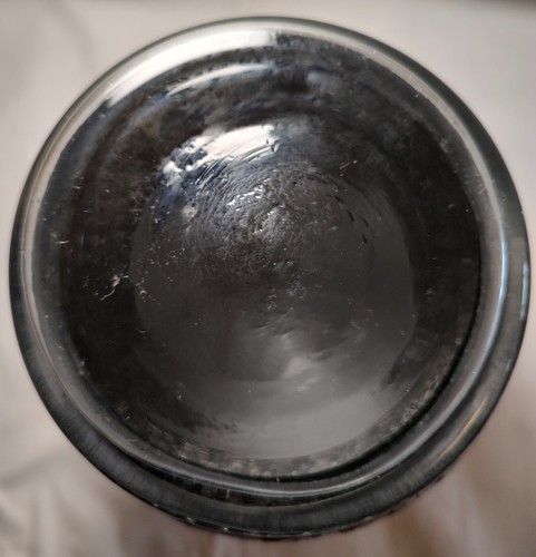 Silver Mirror Mosaic Vase 8" - Picture 4 of 4