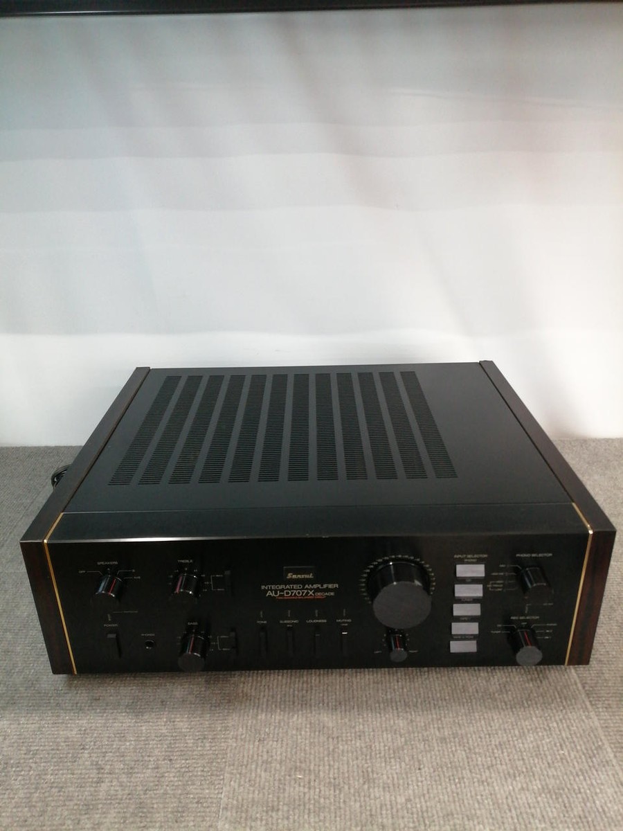 Sansui Au-D707X Decade Integrated Amplifier | eBay 