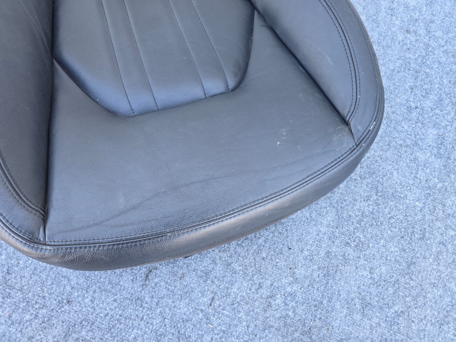RIGHT FRONT SEAT BOTTOM LEATHER CUSHION 74K 14-19 MASERATI GHIBLI S QUATTROPORTE