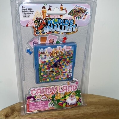 World's Smallest Minatare Candyland Board Game By Super Impulse