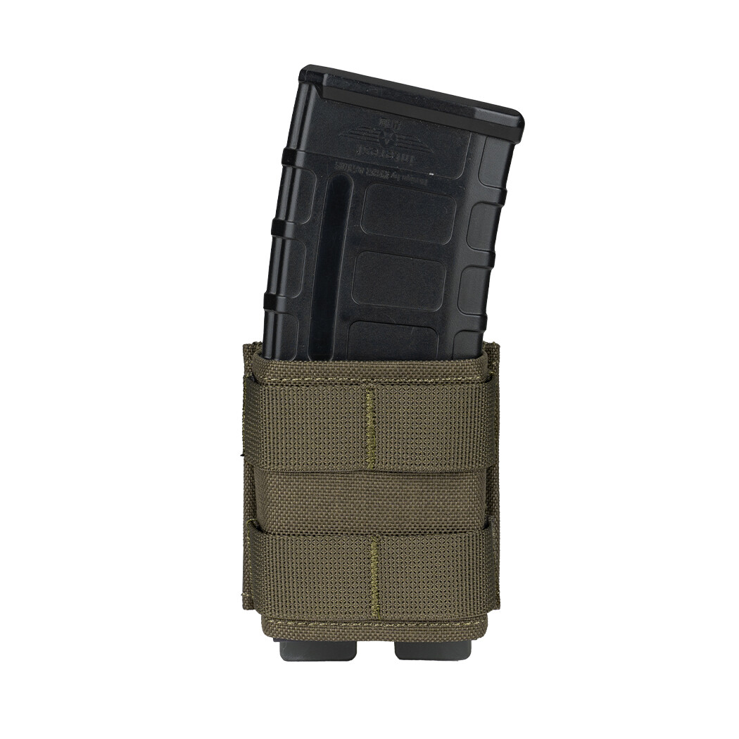 Porte-chargeur Tactique WST – Simple Poche 5.56 Mm – Camouflage – Fixation MOLLE