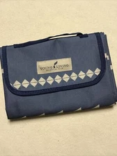 Young Living Branded Blue Picnic Blanket 50"×60" June 2020 Promo, NEW