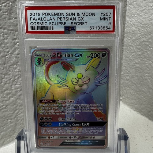 Alolan Persian-GX graded PSA 9 for sale on eBay