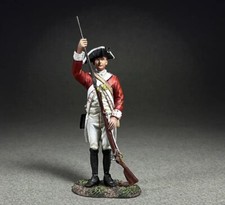 BRITAINS AMERICAN REVOLUTIONARY WAR 16199 BRITISH 43RD REGIMENT OF FOOT RAMMING