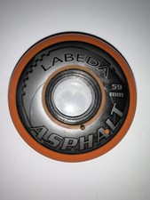 Labeda Asphalt 59mm Hard Inline Skate Wheel Orange