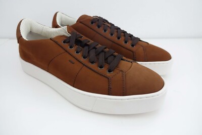 SANTONI Schuhe Herrenschuhe Freizeitschuhe Sneaker- GR. 8,5 (42,5) - NEU - OVP