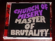 Church Of Misery: Master Of Brutality CD 2016 Bonus Tracks Rise Above UK NEW