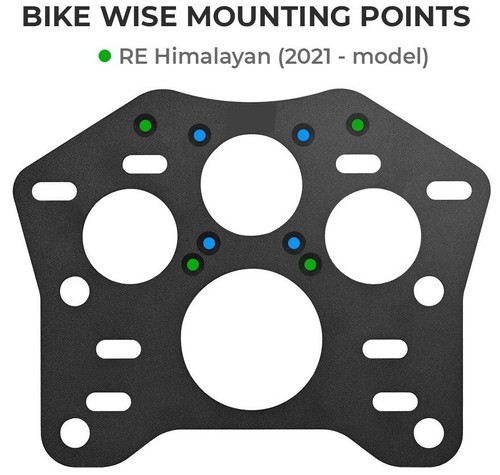 Top Box Adapter Plate for Royal Enfield HIMALAYAN BS6 - Zdjęcie 3 z 7