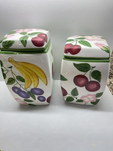 "SORBET"" Obst & Hartriegelblüten von Tischplatten unbegrenztes Kanisterset 8"", 9"" - Bild 3 von 9