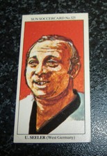 The Sun - Soccercards All Time Greats No325 - Uwe Seeler, West Germany
