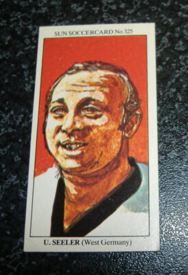 The Sun - Soccercards All Time Greats No325 - Uwe Seeler, West Germany