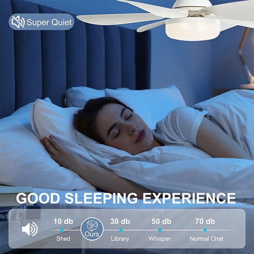 Socket Fan with Light Quiet Ceiling Fan Light 3 Color Dimmable E27 Ceiling Fan - Picture 3 of 27