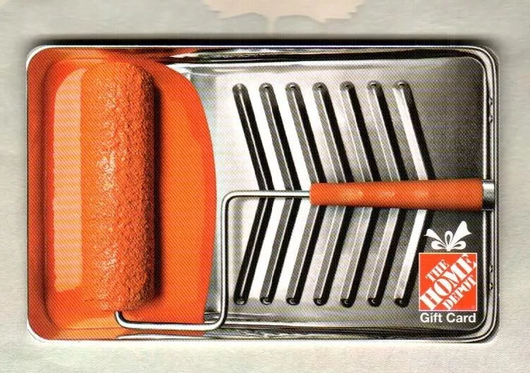 THE HOME DEPOT Paint Roller and Pan 2021 Gift Card 0