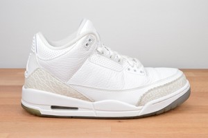 nike air jordan 3 retro pure white