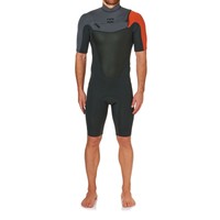 Billabong Wetsuits - Billabong Absolute Comp 2mm Chest Zip Short Sleeve Billabong Wetsuits - Billabong Absolute Comp 2mm Chest Zip Short Sleeve