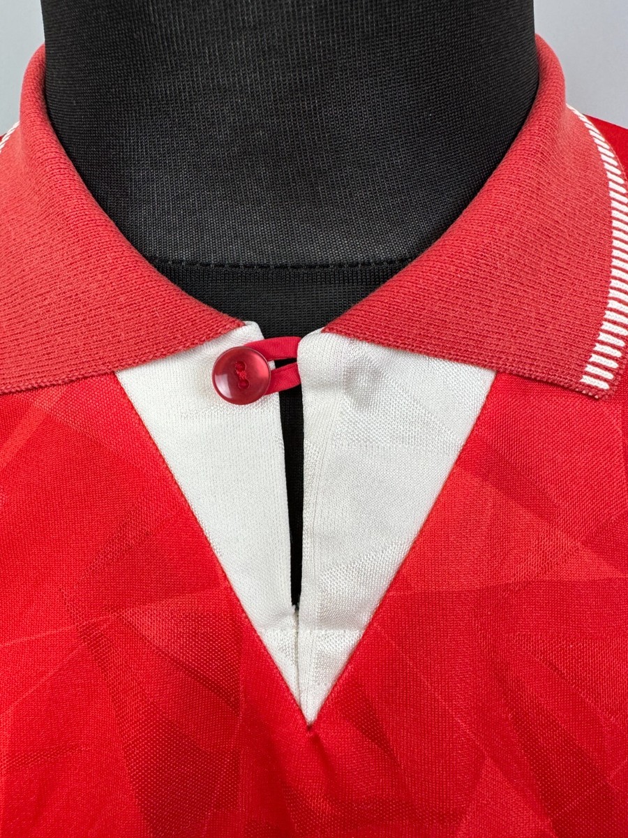 ABERDEEN 1990 1991 HOME SHIRT FOOTBALL SOCCER JERSEY UMBRO MENS