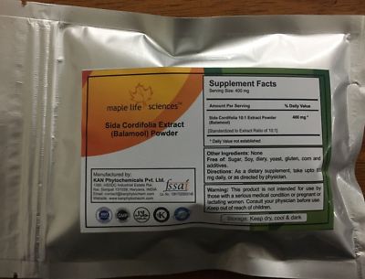 Sida Cordifolia 10:1 Extract Powder Balamool Pure & High Quality
