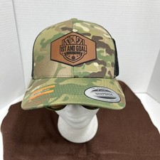 Gorra Truckers 1st And Goal Coleccionables Multi Cam Nueva Con Etiquetas
