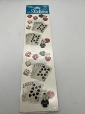 Frances Meyer Chips and Cards Stickers NOS Sealed