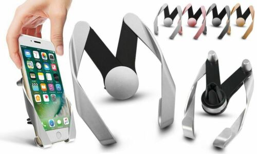 Bracket Shaped Magnetic Adjustable Car Air Vent Mounts Phone GPS Stand Holder - Picture 2 of 17