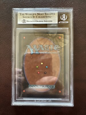 Mox Sapphire Unlimited BGS 9/9.5/9.5/6 NEAR MINT Beauty MTG (RG