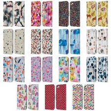 OFFICIAL NINOLA PATTERNS 3 LEATHER BOOK CASE FOR APPLE iPOD TOUCH MP3