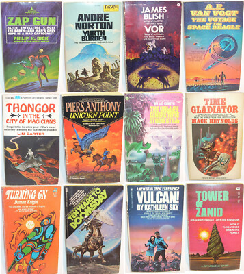  FANTASY & SCIENCE FICTION [ MULTI-LISTING ] Book Titles * T-Z * Sci-Fi Vintage 