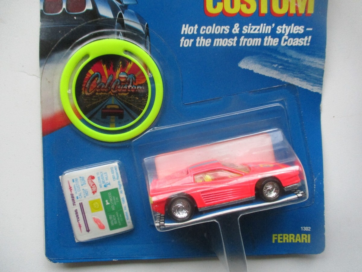 ホットウィール、フェラーリ テスタロッサ （Revealers、ピンク） Ferrari Testarossa - Collect Hot Wheels