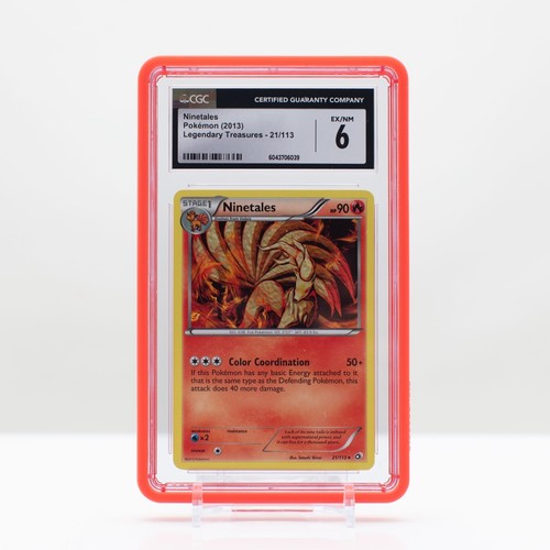 Ninetales graded CGC 6 for sale on eBay